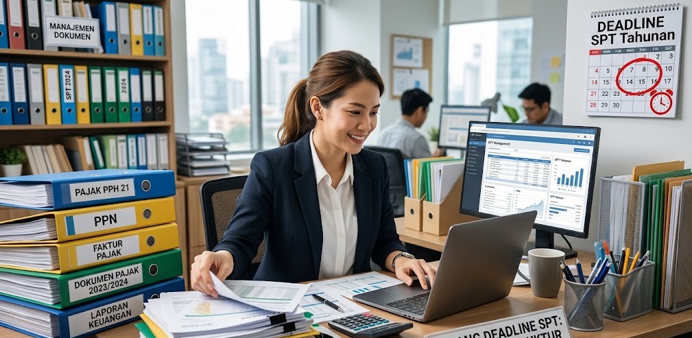 Strategi Manajemen Dokumen Perusahaan Jelang Deadline SPT Tahunan: Mengapa Kerapian Administrasi Adalah Kunci?